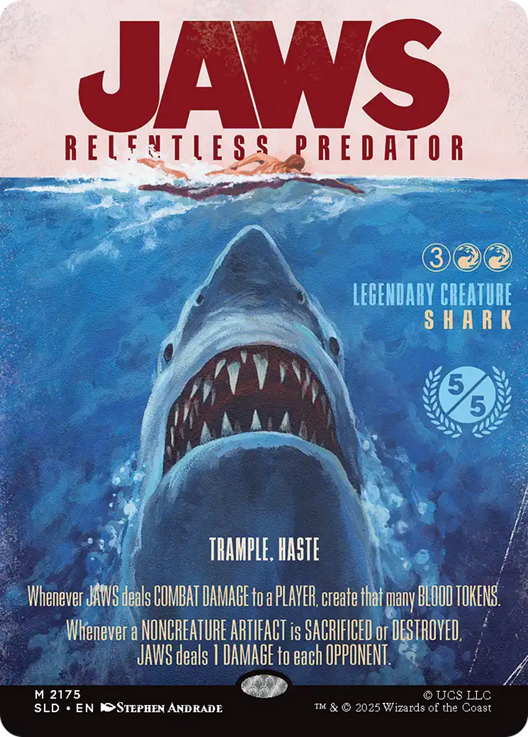 Jaws, Relentless Predator (2175) (Showcase) - Rainbow Foil sld