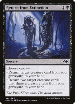Return from Extinction - Foil