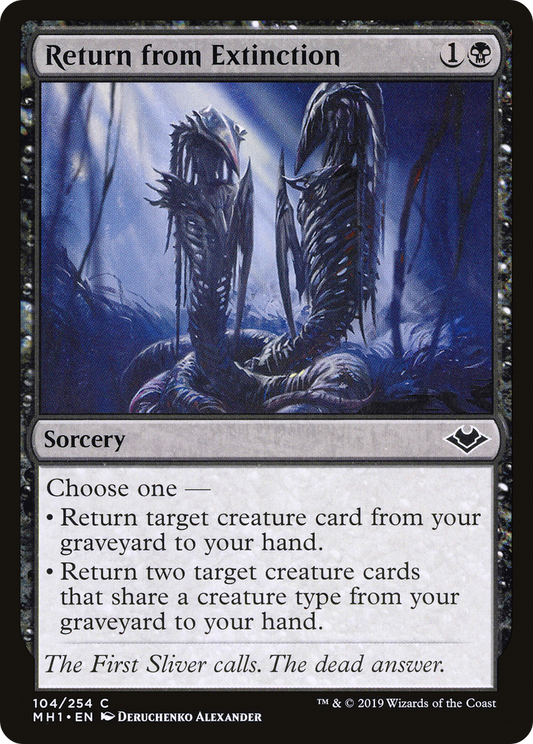 Return from Extinction - Foil