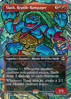 Slash, Reptile Rampager (0208) (Borderless) (TMT)