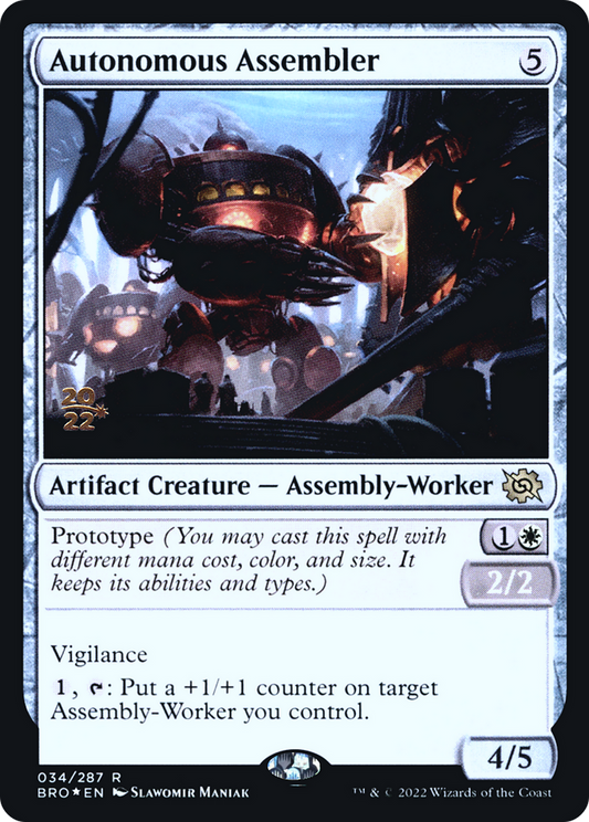 Autonomous Assembler (034) (Prerelease) - Foil