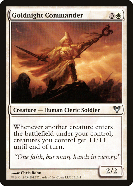 Goldnight Commander - Foil