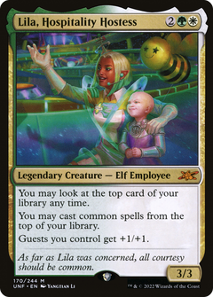 Lila, Hospitality Hostess - Foil