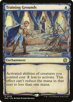 Training Grounds (0059) (Showcase) - Foil