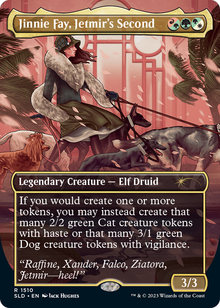 Jinnie Fay, Jetmir's Second (1510) (Borderless) (Reversible) (SLD) - Foil
