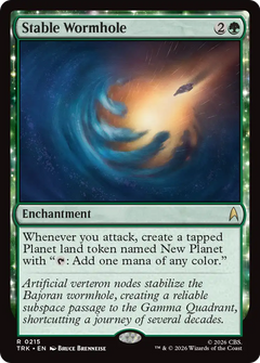 Stable Wormhole (TRK)