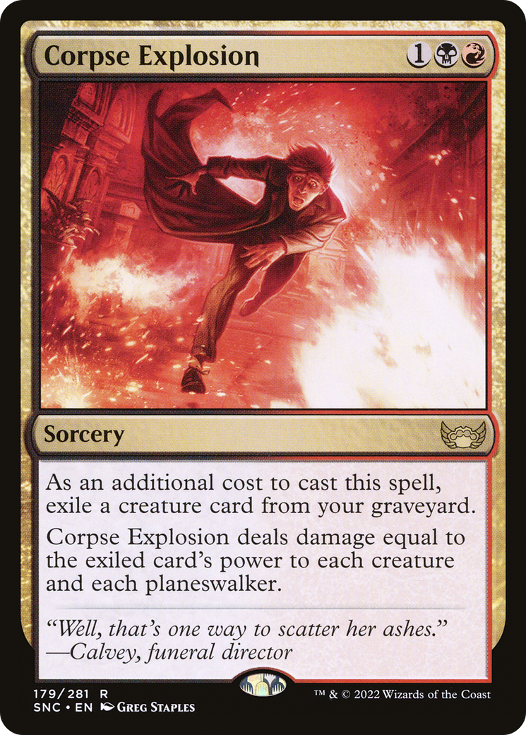 Corpse Explosion - Foil