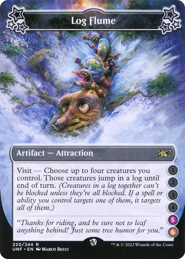 Log Flume (5-6) - Foil