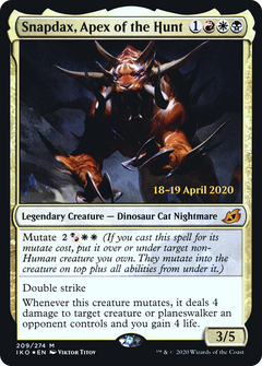 Snapdax, Apex of the Hunt (209) (Prerelease) - Foil - Prerelease Promo