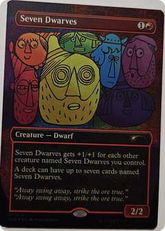Seven Dwarves (0819) (Borderless) - Foil sld