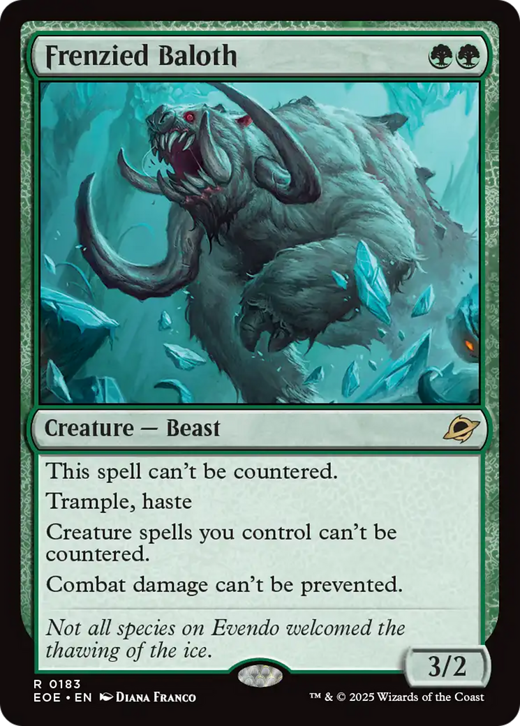 Frenzied Baloth - Foil