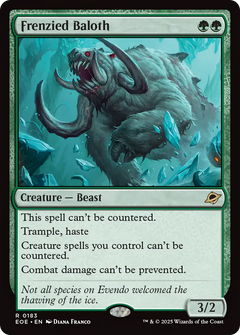 Frenzied Baloth - Foil