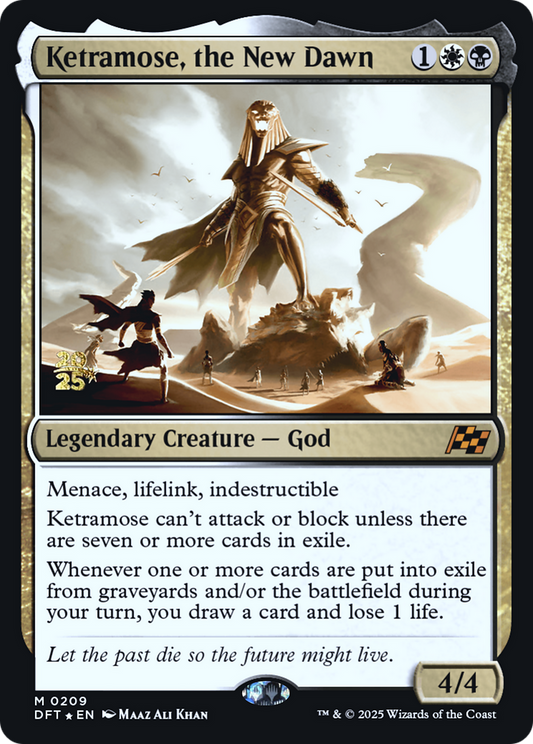 Ketramose, the New Dawn (0209) (Prerelease) - Foil