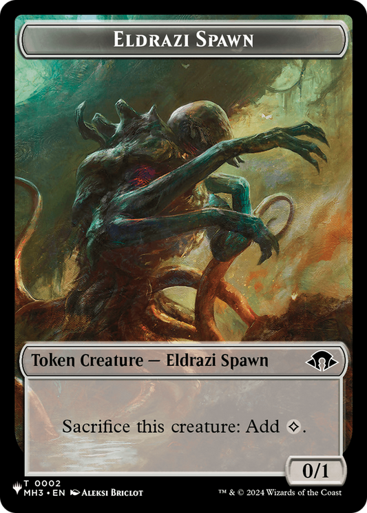 Eldrazi Spawn Token (0002) (PLST)