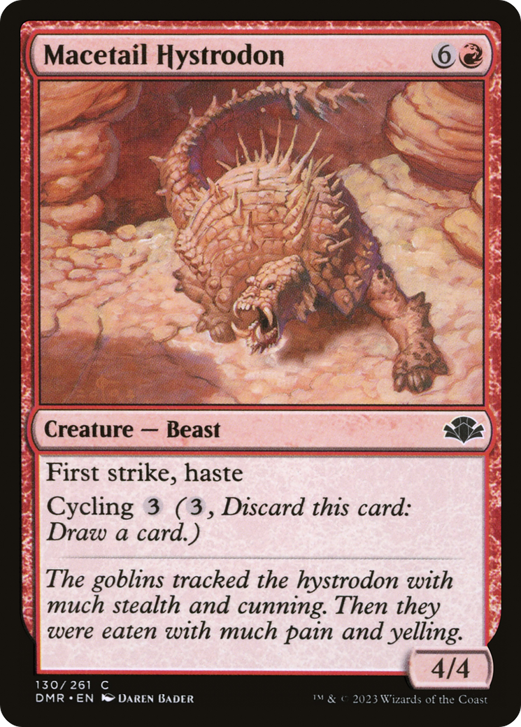 Macetail Hystrodon - Foil