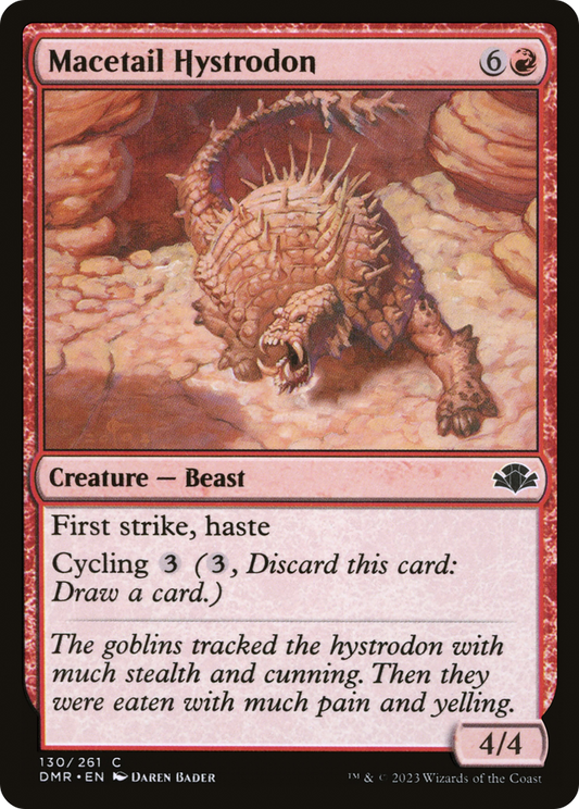Macetail Hystrodon - Foil