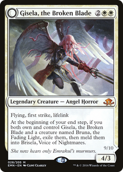 Gisela, the Broken Blade // Brisela, Voice of Nightmares - Foil