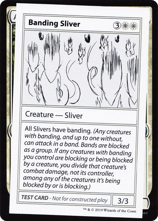 Banding Sliver (No PW Symbol)
