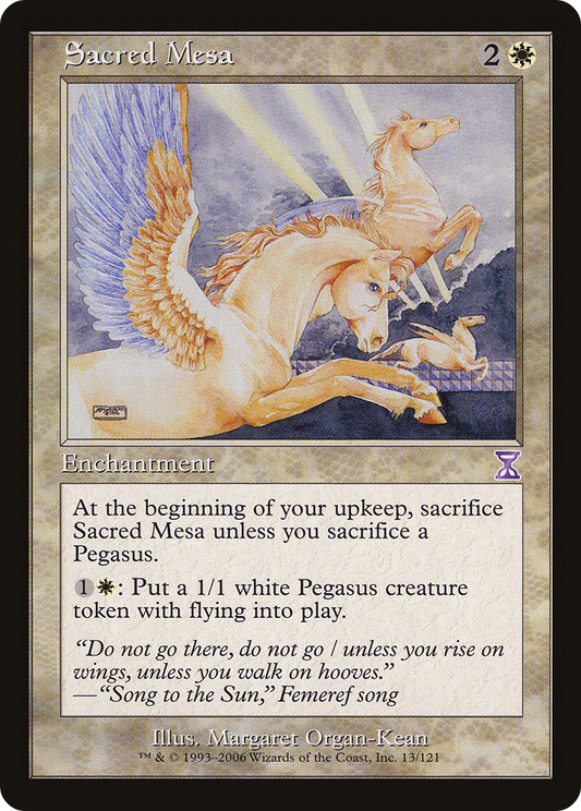 Sacred Mesa - Foil