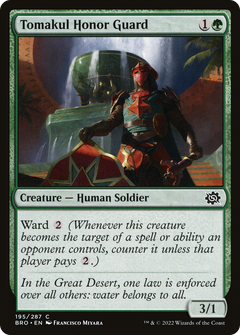 Tomakul Honor Guard - Foil