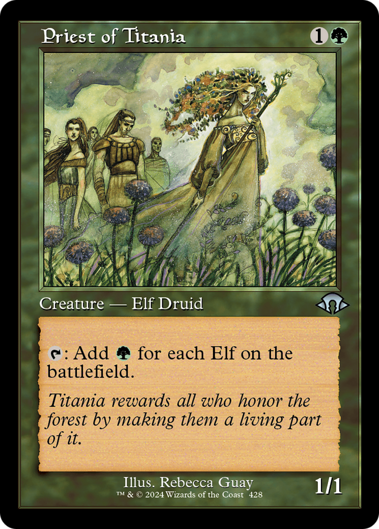 Priest of Titania (0428) (Retro Frame)