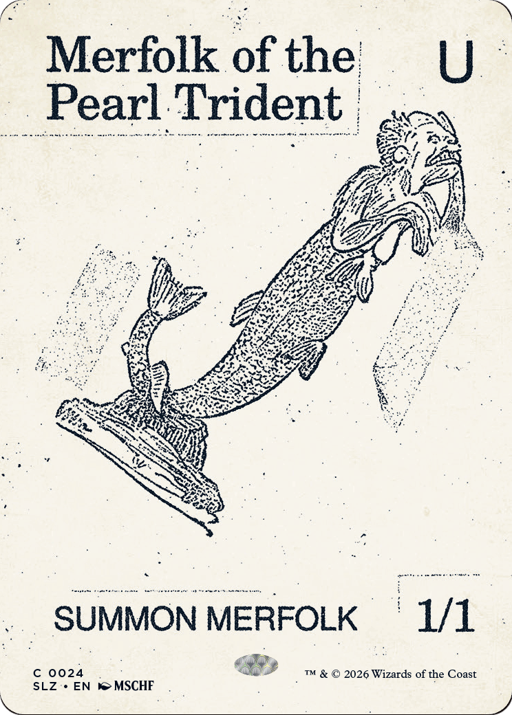 Merfolk of the Pearl Trident (0024) (Showcase) (SLZ)