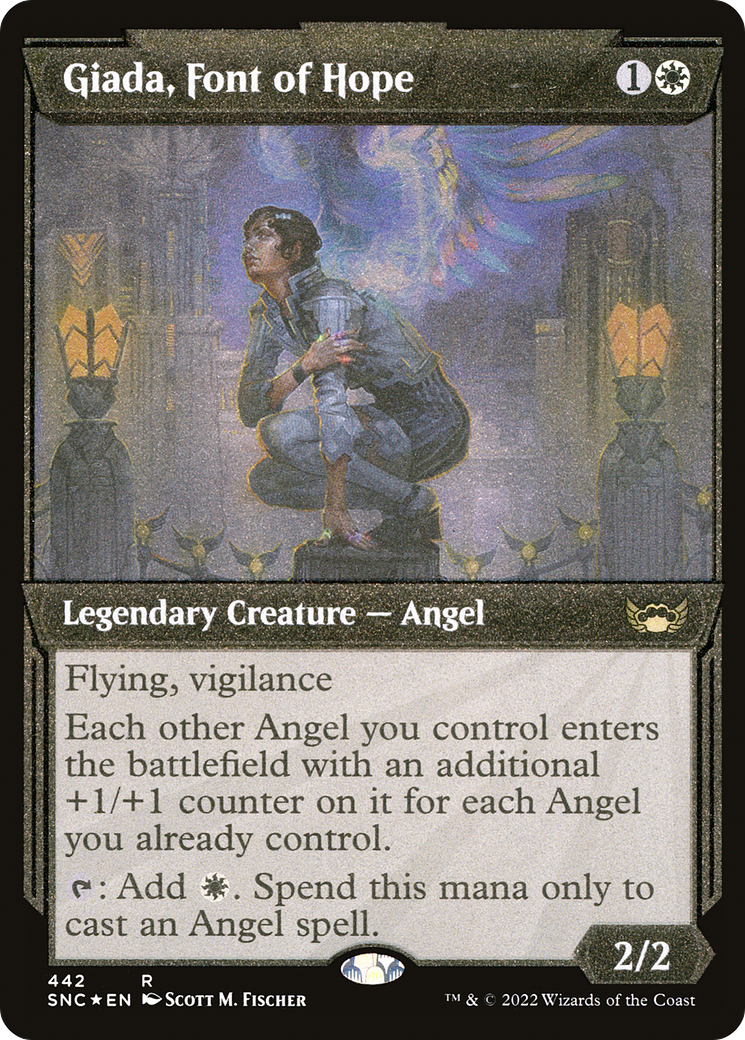 Giada, Font of Hope (442) (Showcase) - Foil Etched