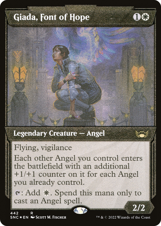 Giada, Font of Hope (442) (Showcase) - Foil Etched