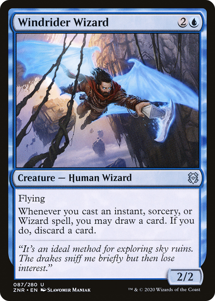 Windrider Wizard - Foil