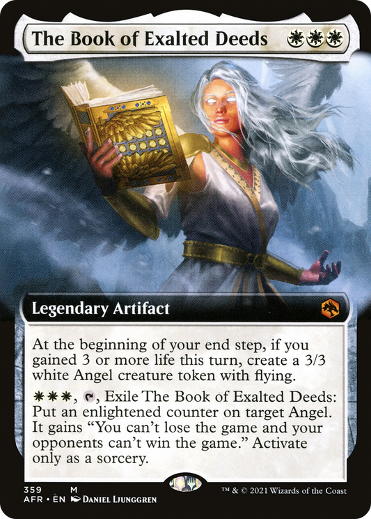 The Book of Exalted Deeds (359) (Extended Art) - Foil