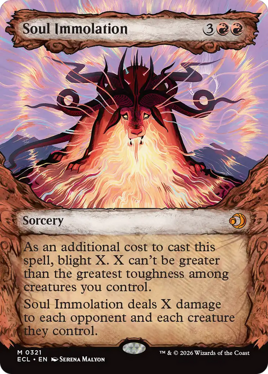 Soul Immolation (0321) (Fable Frame) (ECL)