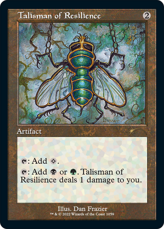 Talisman of Resilience (1059) (Retro Frame) - Foil Etched