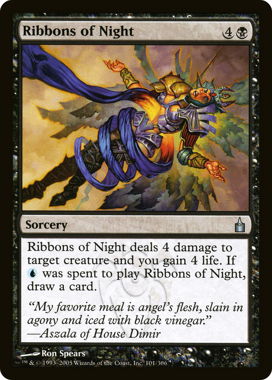 Ribbons of Night - Foil