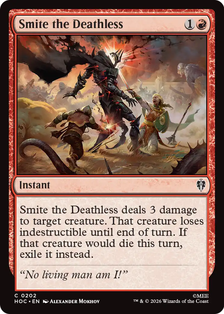 Smite the Deathless (HOC)