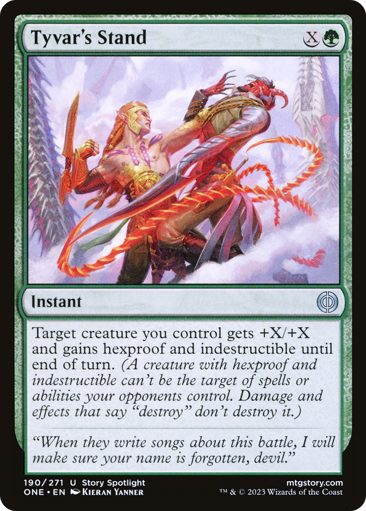 Tyvar's Stand - Foil