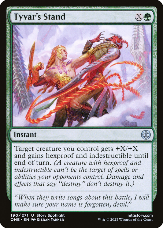 Tyvar's Stand - Foil