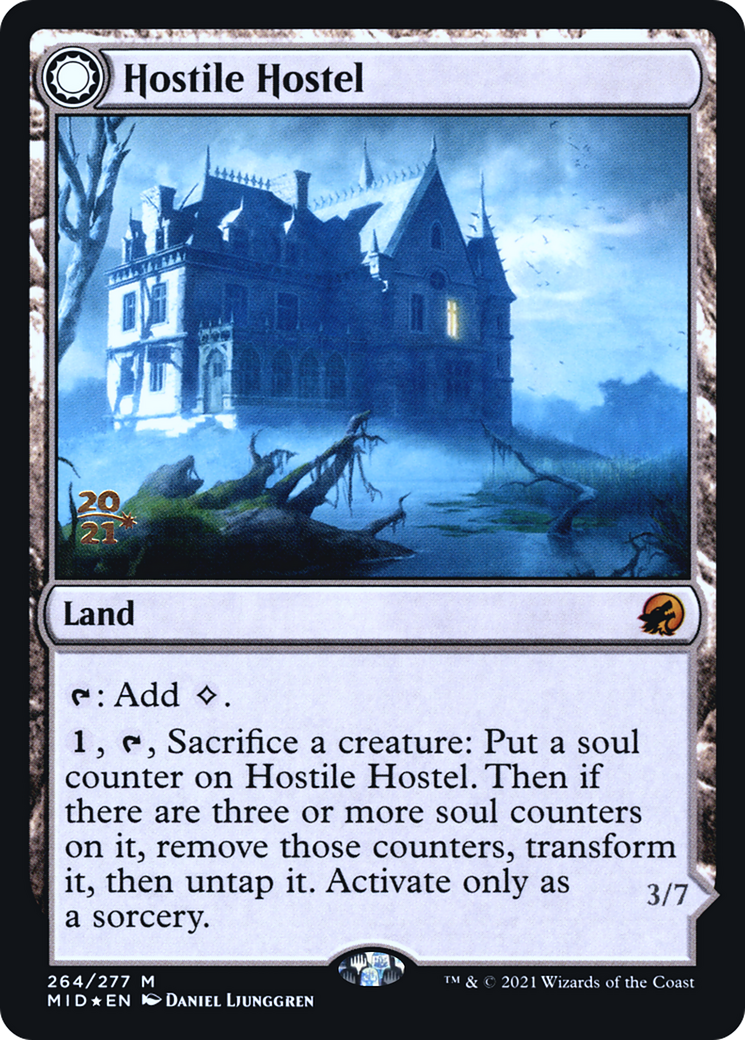 Hostile Hostel // Creeping Inn (264) (Prerelease) (PMID) - Foil