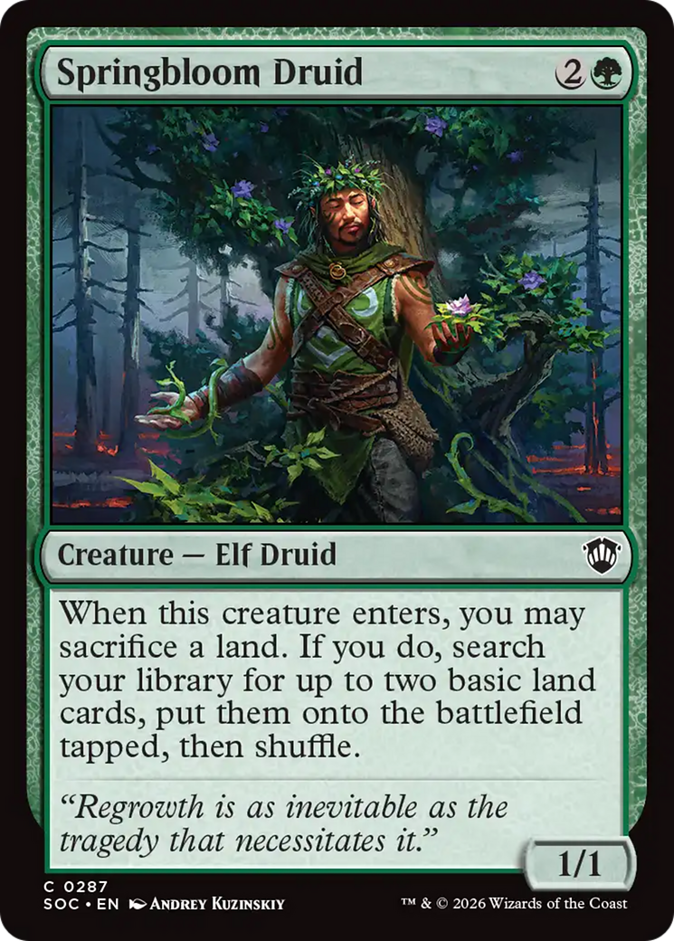 Springbloom Druid (SOC)