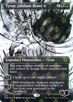 Tyvar, Jubilant Brawler (476) (Borderless) - Compleat Foil