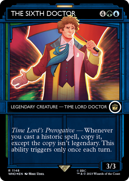 The Sixth Doctor (1148) (Showcase) - Surge Foil