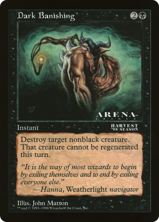 Dark Banishing (Oversized) (Arena League Promo)