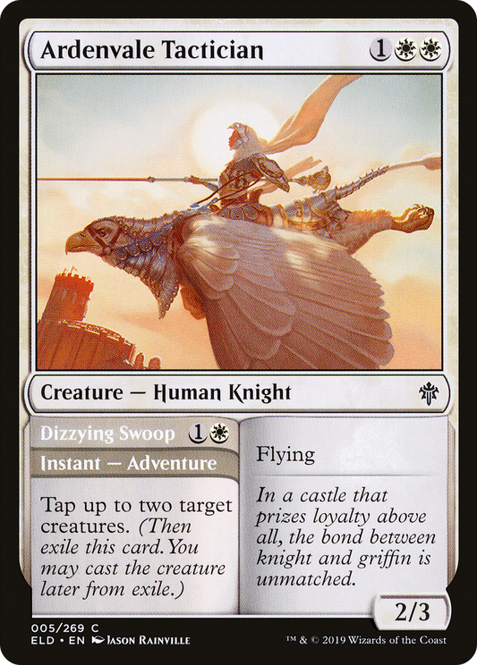 Ardenvale Tactician // Dizzying Swoop - Foil