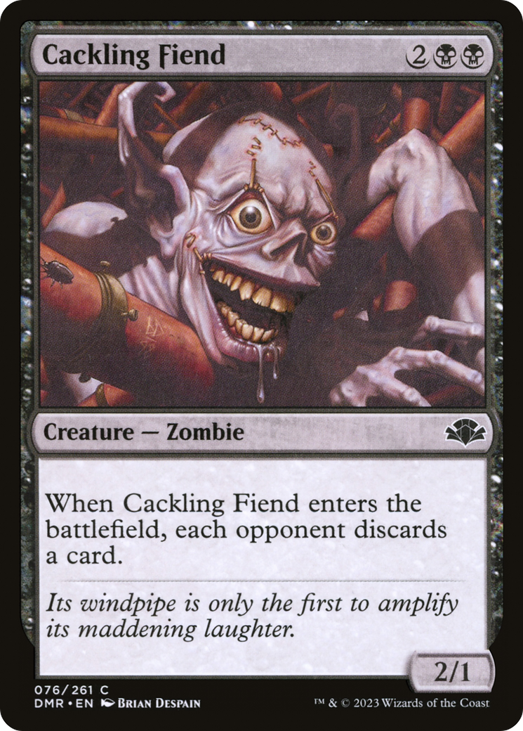 Cackling Fiend - Foil