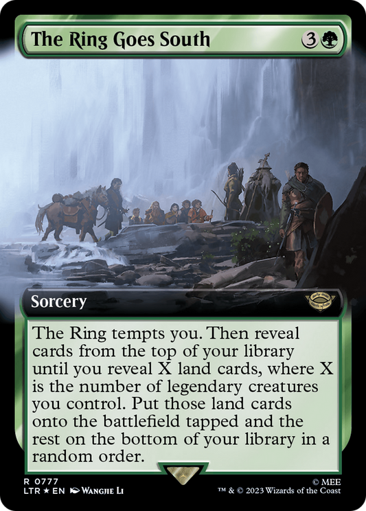 The Ring Goes South (0777) (Extended Art) - Surge Foil