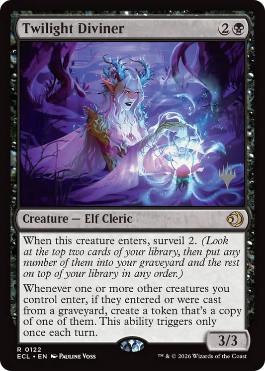 Twilight Diviner (0122) (Promo Pack) (PECL) - Foil