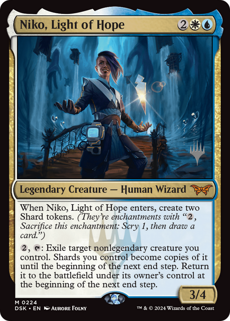 Niko, Light of Hope (0224) (Promo Pack) - Foil