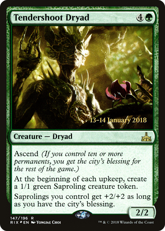 Tendershoot Dryad (147) (Prerelease) - Foil