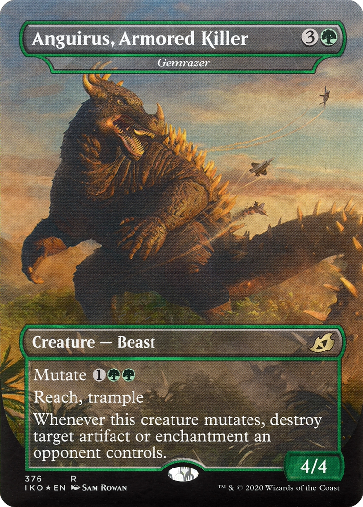 Anguirus, Armored Killer [Gemrazer] (376) - Foil