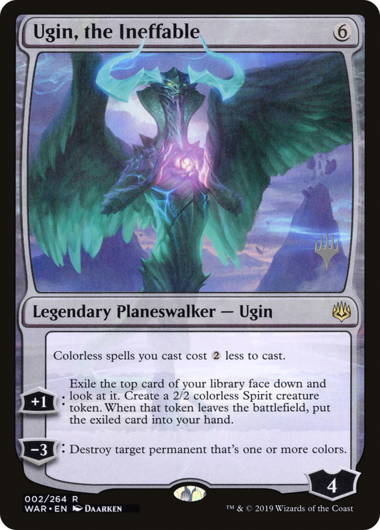 Ugin, the Ineffable (002) (Promo Pack) - Foil