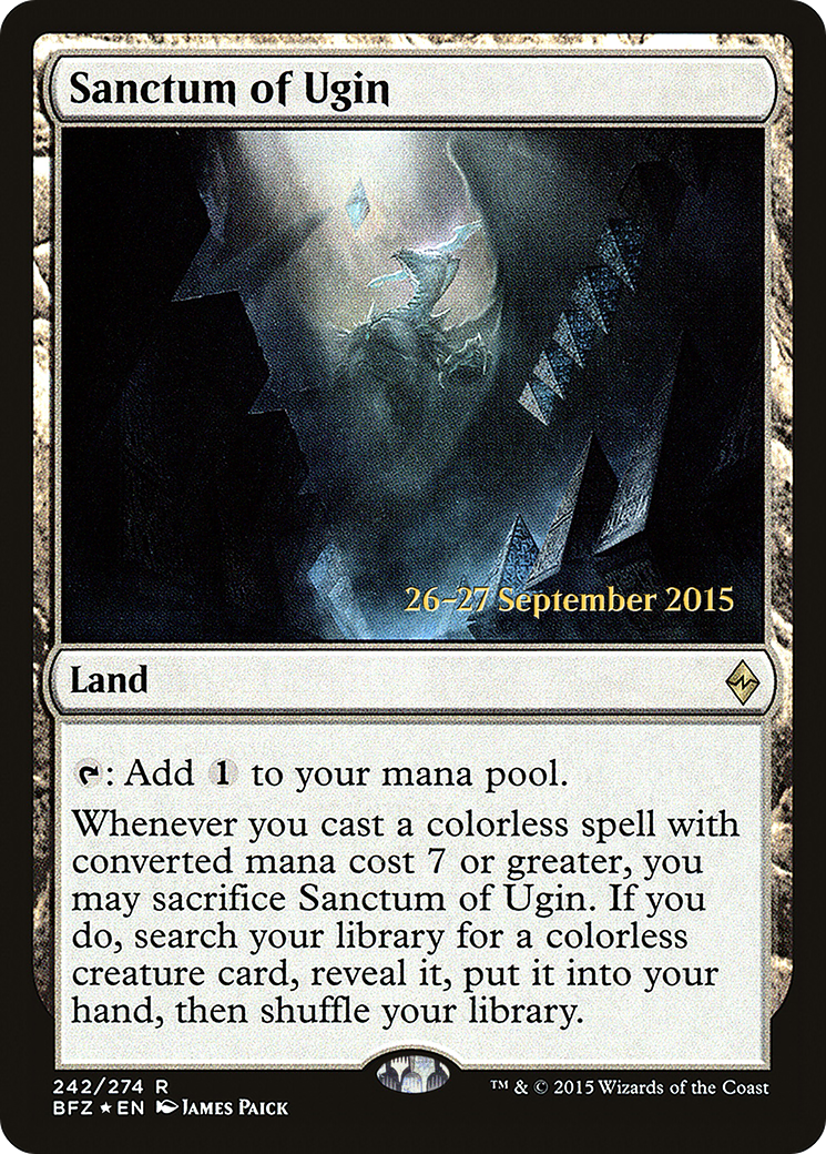 Sanctum of Ugin (242) (Prerelease) - Foil